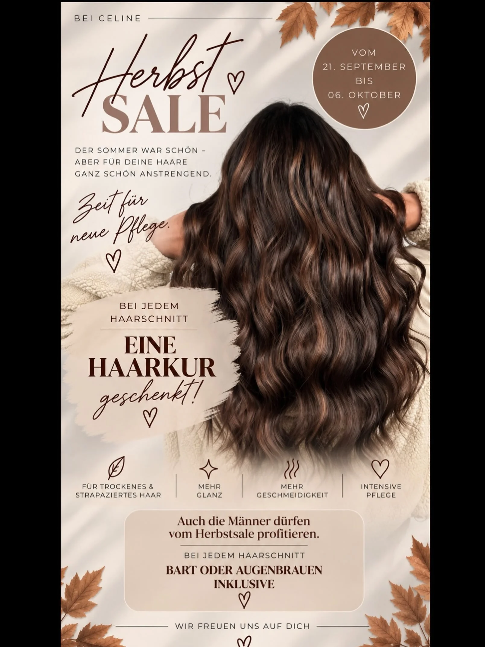 Nur g&uuml;ltig bei C&eacute;line vom 21. September bis 6. Oktober🤎🍁