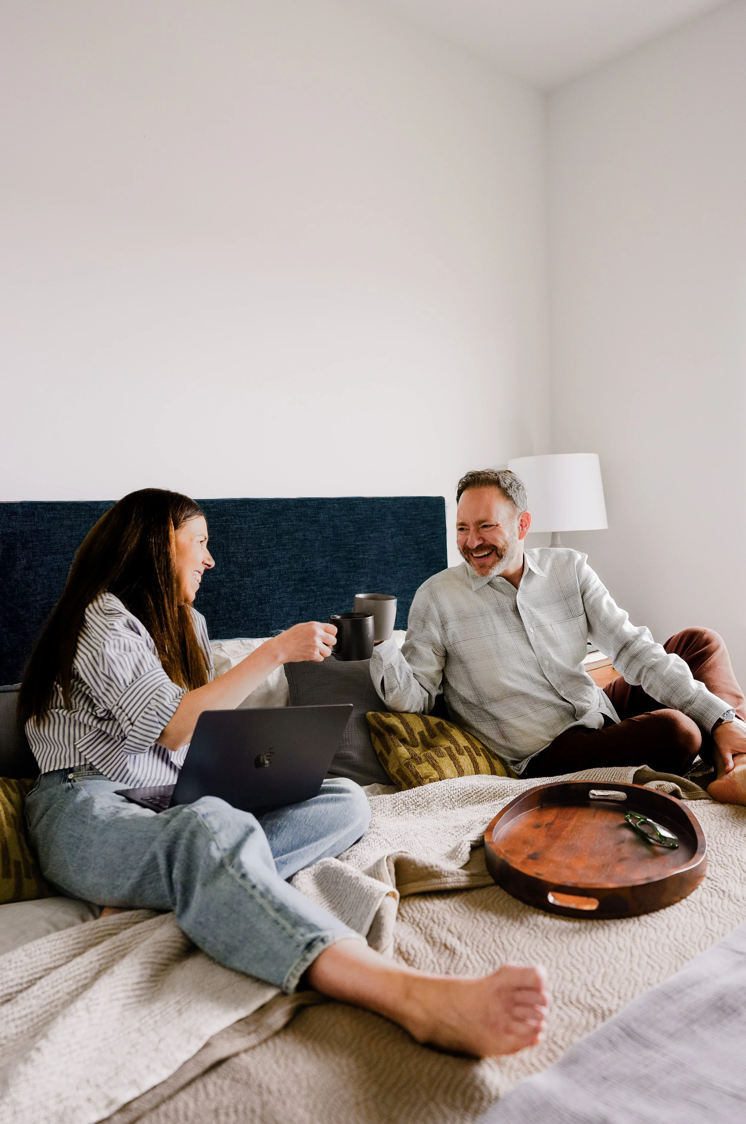 Jason and Alyssa on their Room & Board
