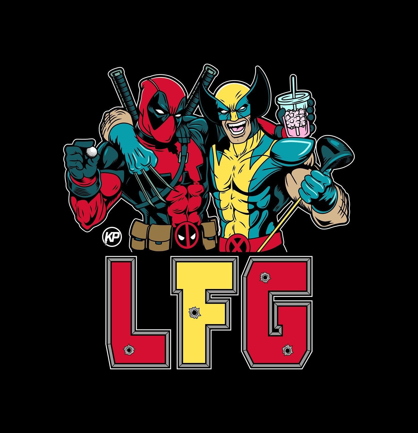 Who else is pumped for the Deadpool &amp; Wolverine release tomorrow?
&bull;
&bull;
&bull;
#digitalartwork #digitalartist #graphics #graphicdesign #graphicdesigner #illustration #illustrator #adobeillustrator #vector #logodesigner #logo #logos #brand