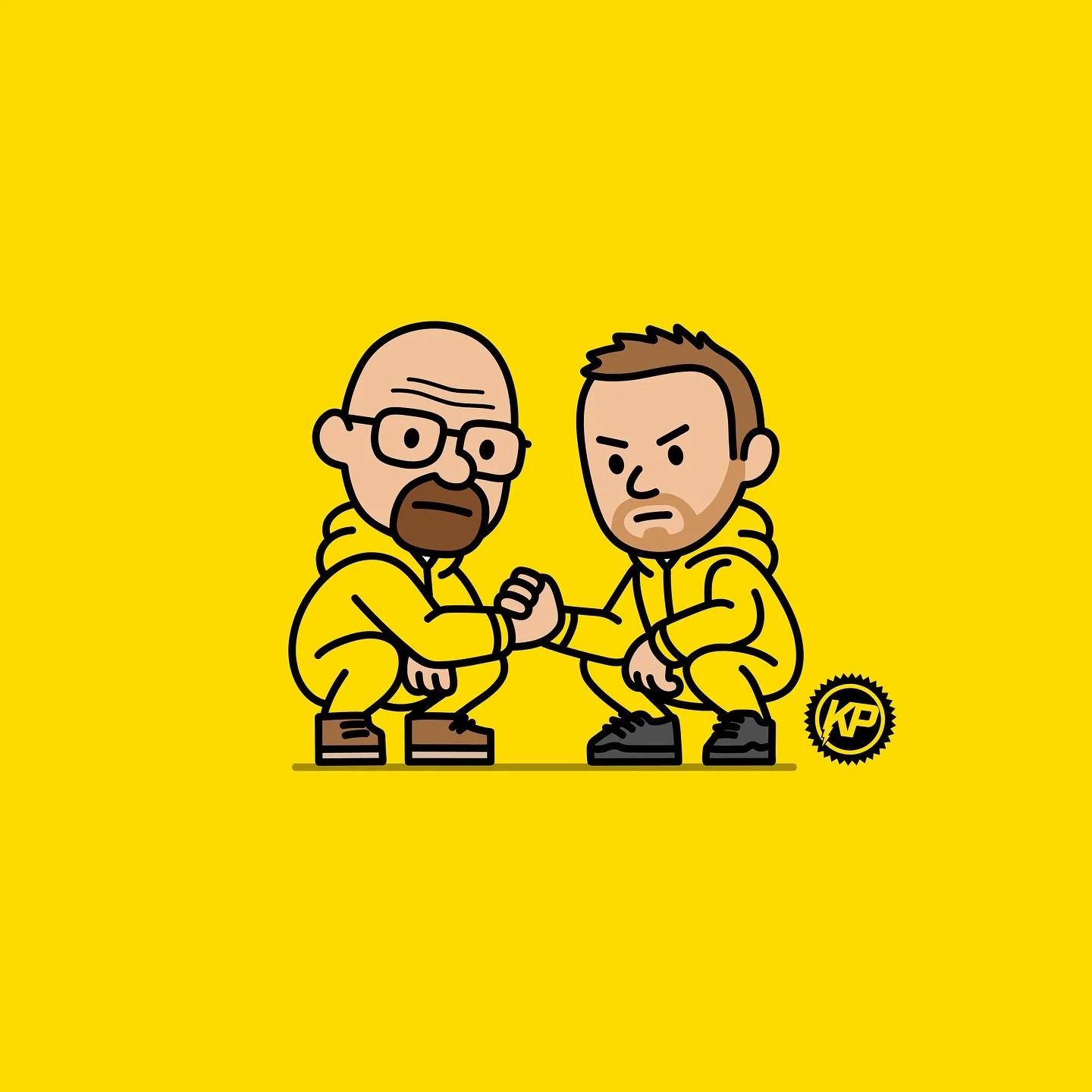 Just finished watching Breaking Bad again&hellip;
&bull;
&bull;
&bull;
#digitalartwork #digitalartist #graphics #graphicdesign #graphicdesigner #illustration #illustrator #adobeillustrator #vector #logodesigner #logo #logos #branding #clothing #desig