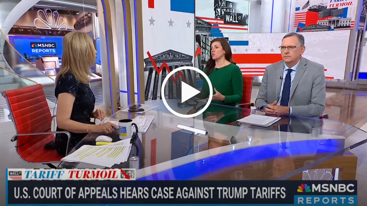 U.S. Court of Appeals hears case against Trump tariffs