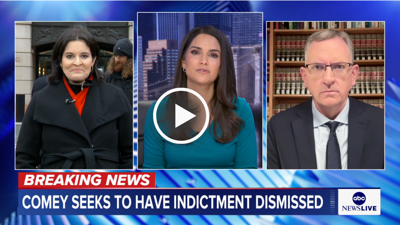 Comey seeks to have indictment thrown out, alleging vindictive prosecution