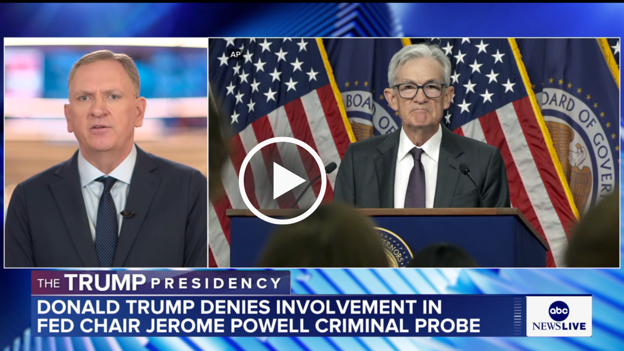 Dept. of Justice launches criminal investigation into Fed Chair Jerome Powell