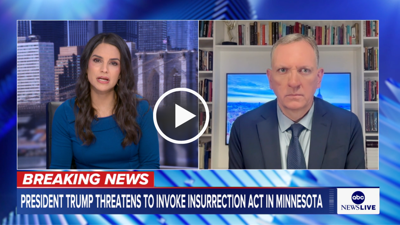 Trump has 'broad discretion' to invoke Insurrection Act: Legal expert