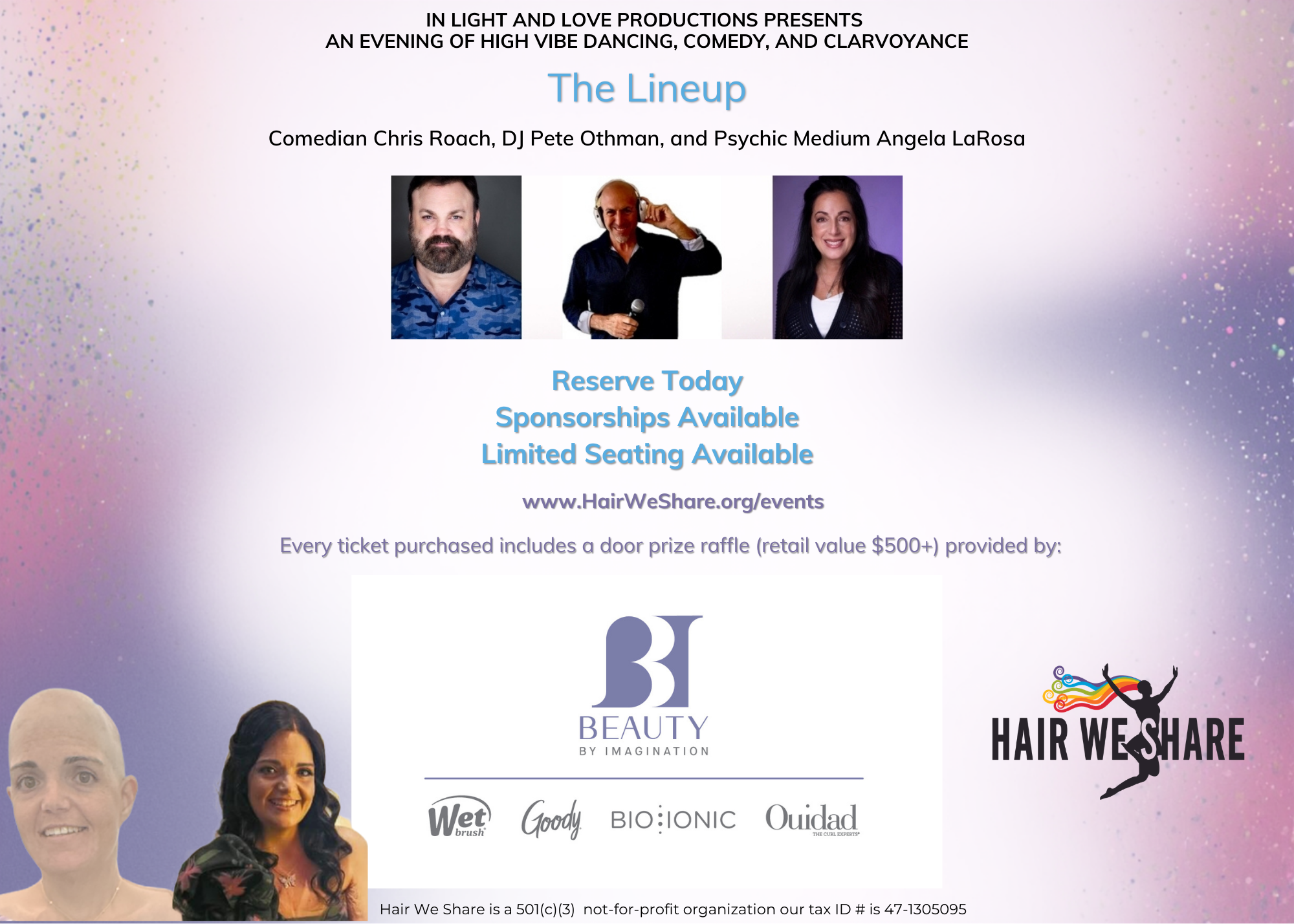 In Light and Love: An Afternoon of Comedy, Clairvoyance &amp; High-Vibe Dance