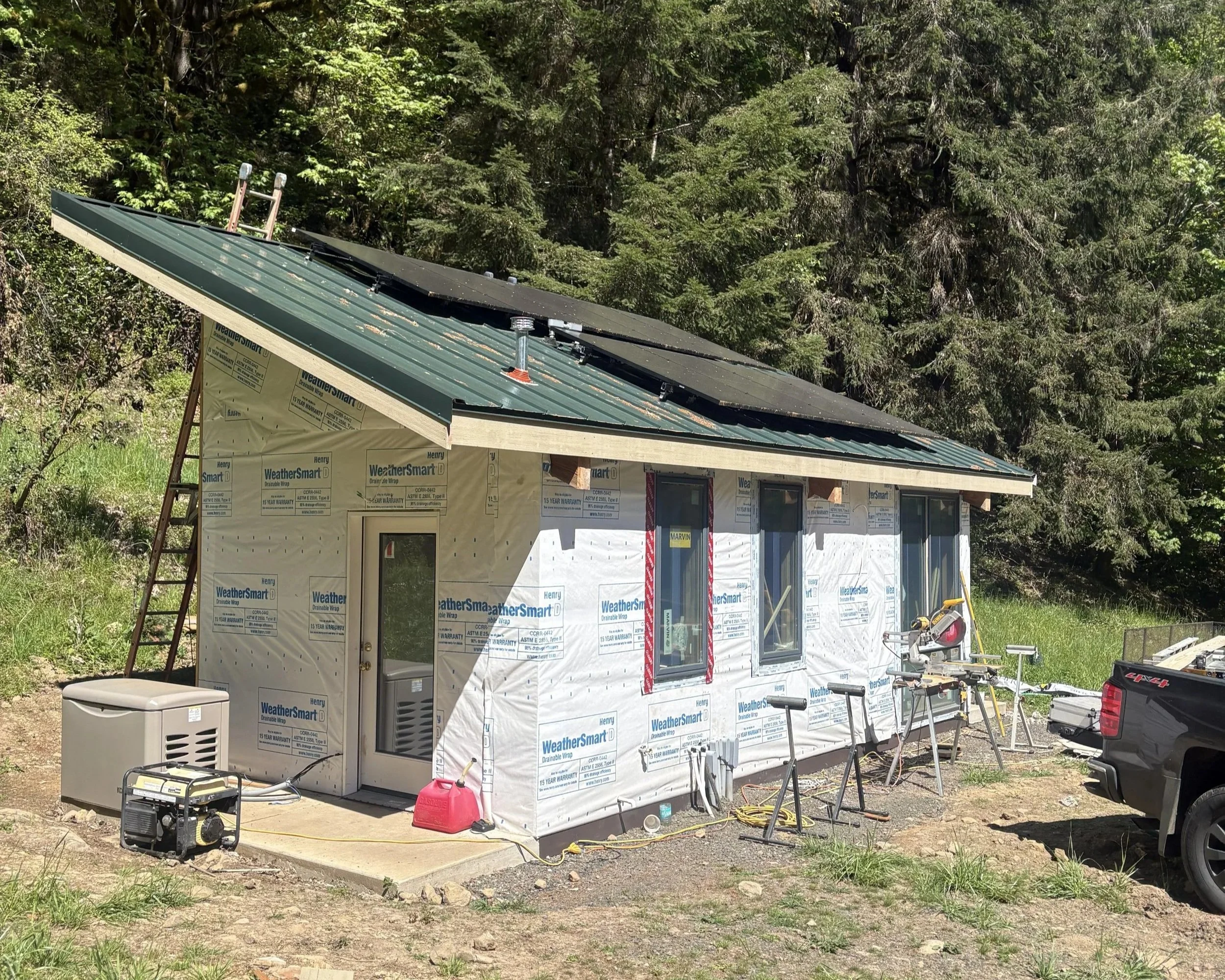 Writing Studio/Utility Building