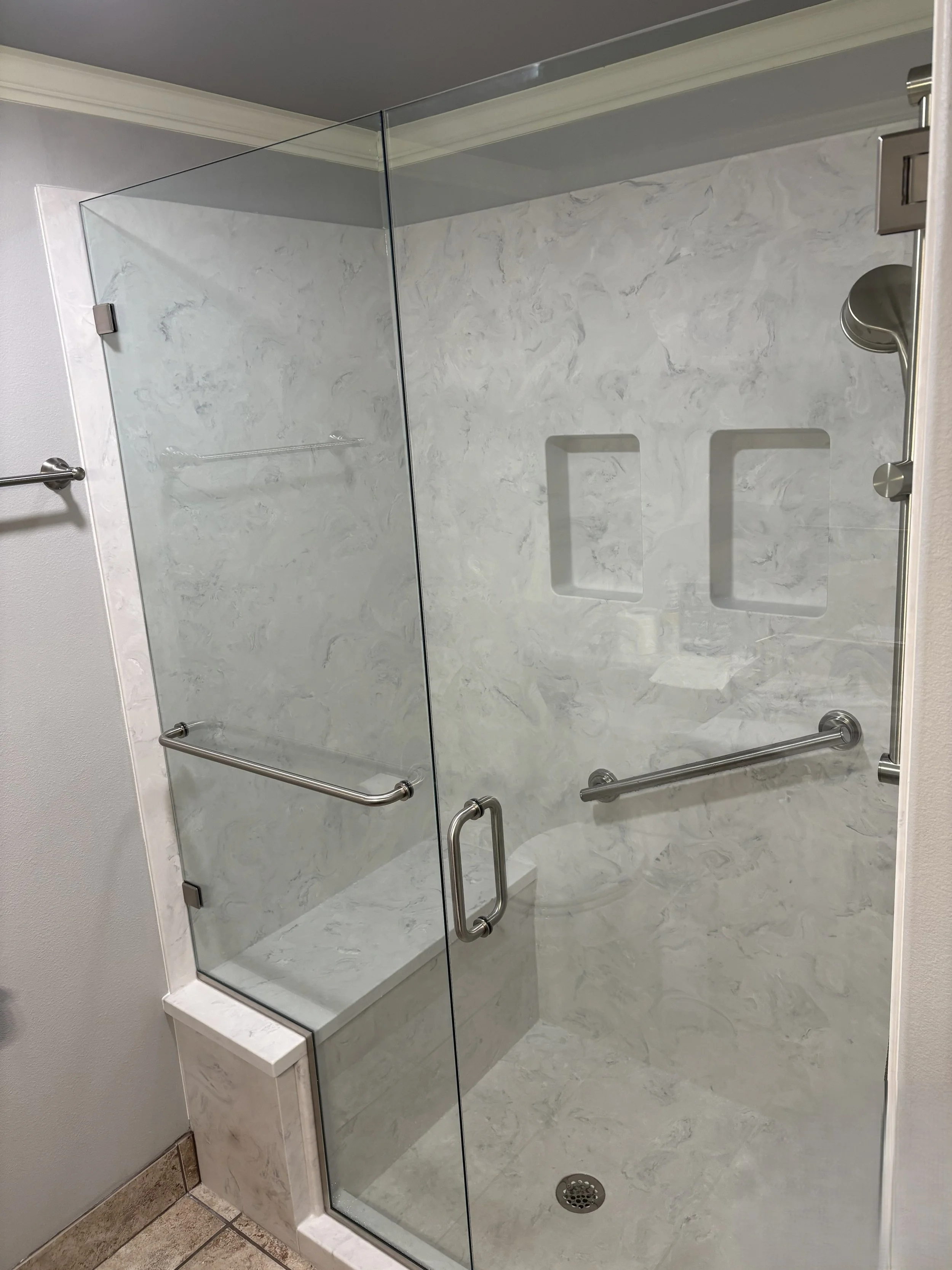 Cultured Marble Shower