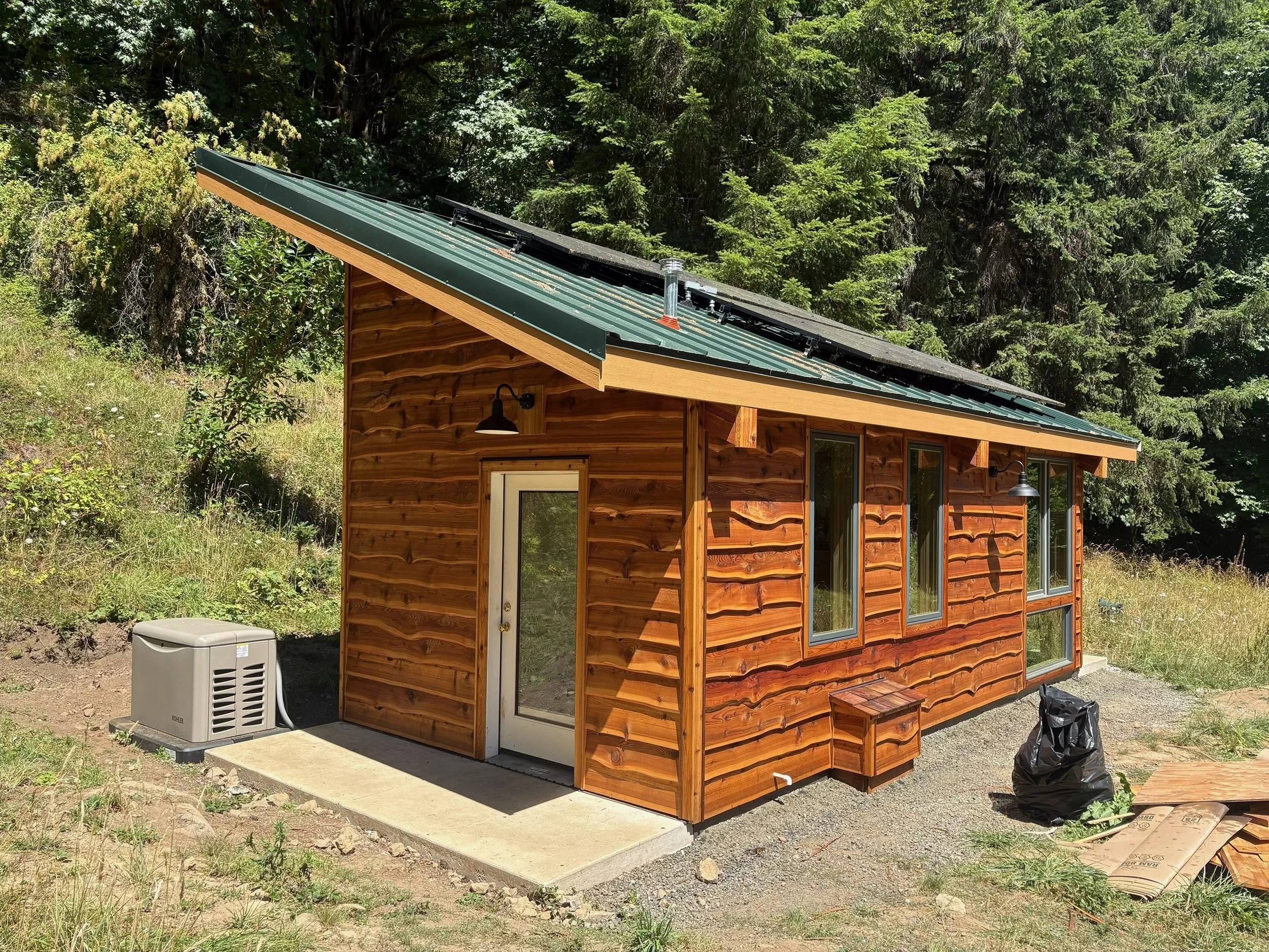 Writing Studio/Utility Building