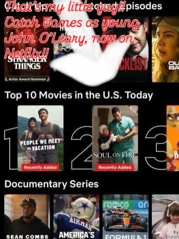 How thrilling that @soulonfiremovie is now #2 on @netflix 🍿!! Grateful to be reminded of @johnoleary.inspires &lsquo;s story of resilience and hope even in the darkest of circumstances; to have been a part of a film in which every person involved sh