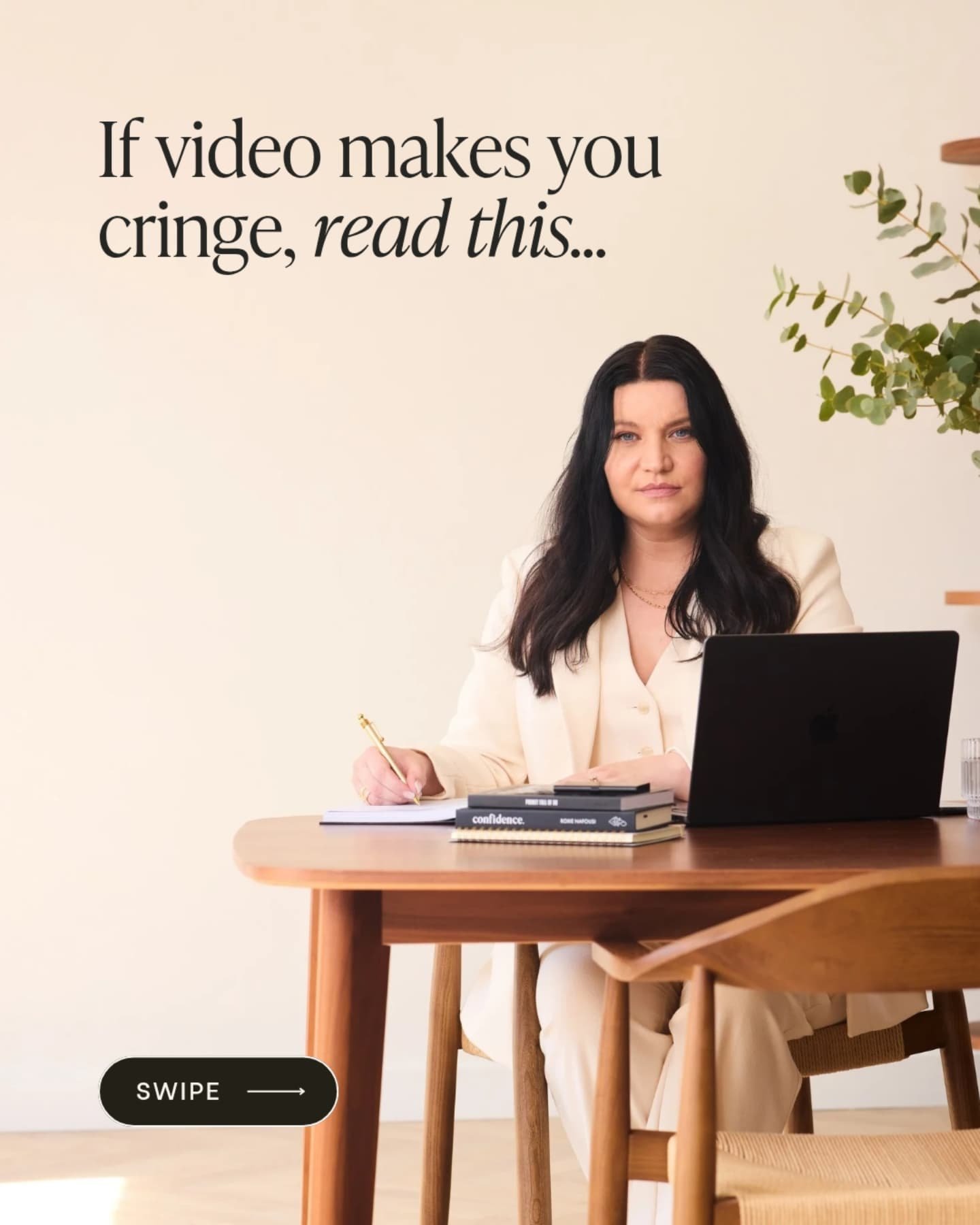 👋You don&rsquo;t need to be confident to start showing up on video.

You just need a way to show up that actually feels like you.

If you&rsquo;re tired of cringing at your own clips, doubting how you sound, or avoiding the camera altogether &ndash;