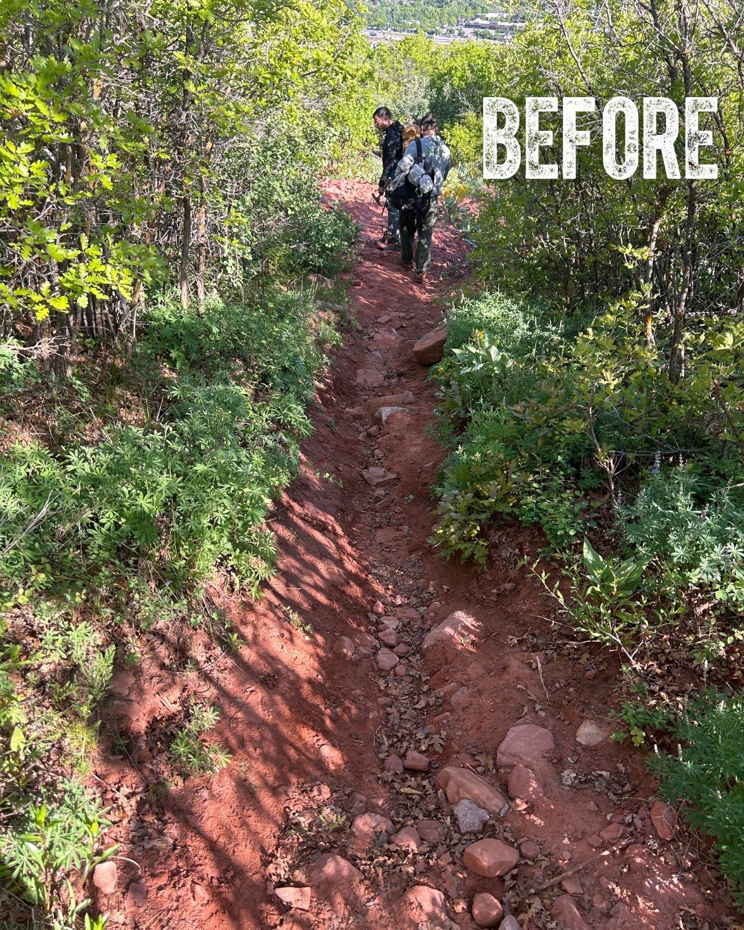 Our awesome Trail Crew was out on Stevie Bob Trail, adding check steps and improving drainage to keep it dry, safe, and erosion-free. Big thanks to our partners @glenwoodspringscolorado &mdash; teamwork makes trail work happen!

We&rsquo;re lucky to 