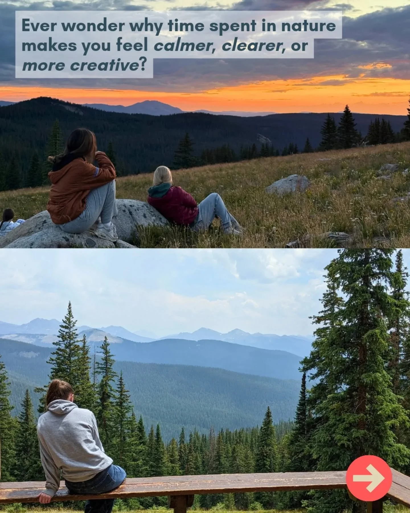 Ever wonder why time spent in nature makes you feel calmer, clearer, or more creative? Florence Williams, award-winning science journalist and author of The Nature Fix, has the answers.

Join us Sept 19th as we explore how time in nature rewires our 