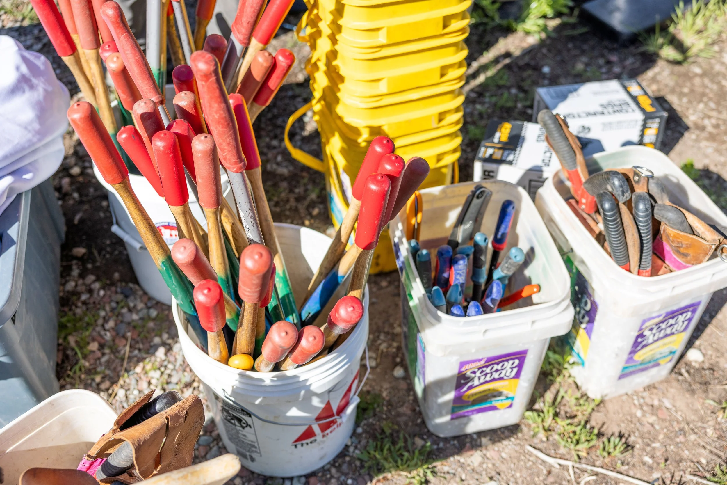 Tool Maintenance Day at RFOV Office