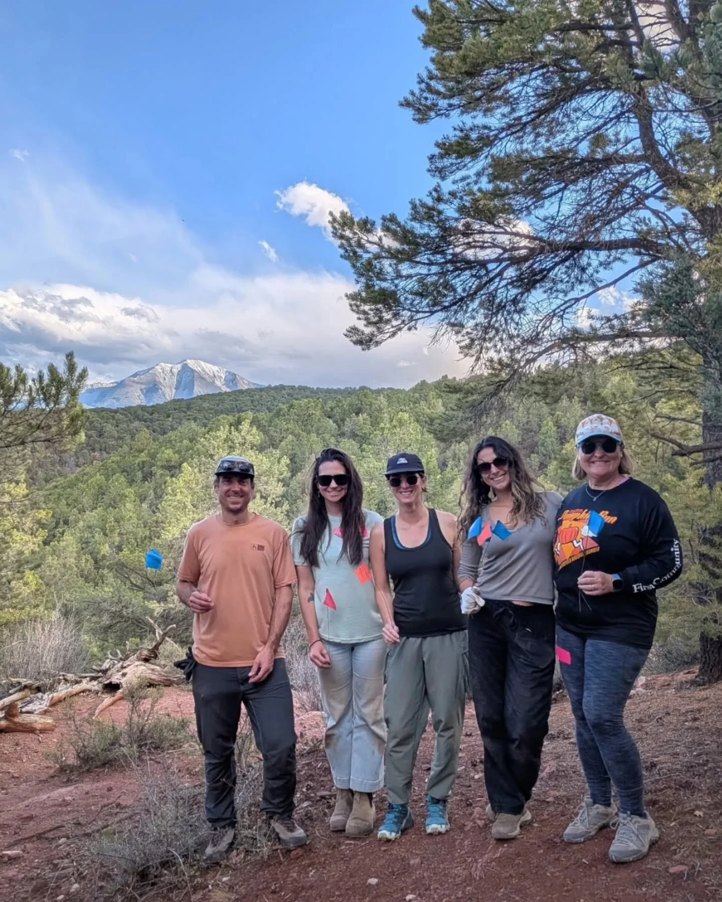 Give it up for the team at @coreaspen (Community Office for Resource Efficiency) for their excellent work on the Lorax trail last month! They installed multiple rock water bars to improve drainage and combat erosion on this popular local trail. We ap