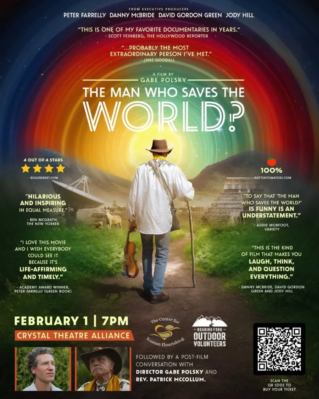 Looking for something uplifting and inspirational to share with the community? We hope you&rsquo;ll join us for a premiere screening of The Man Who Saves the World, a film experience rooted in hope, curiosity, and connection.

🌱February 1st at 7pm a