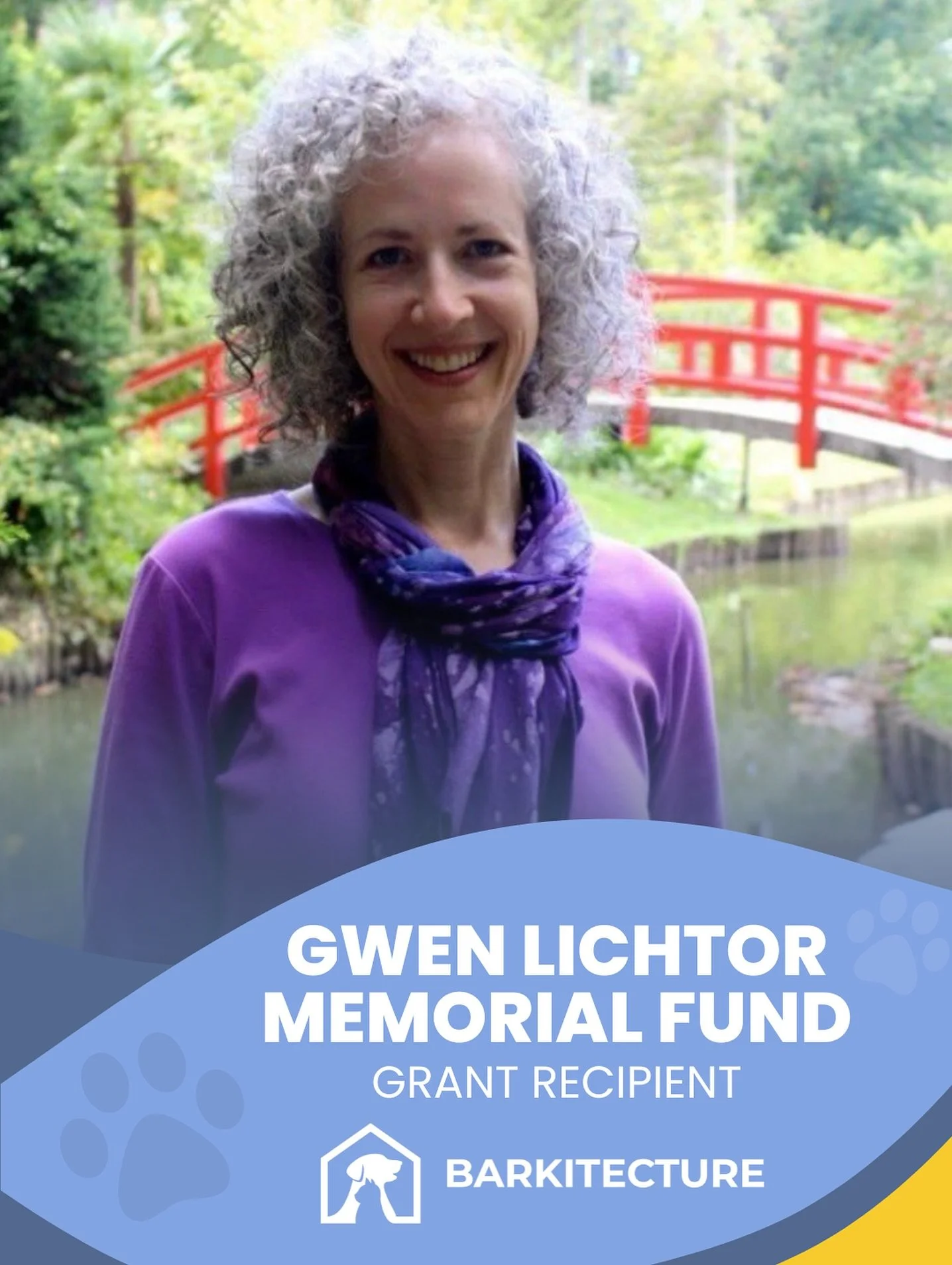 Honored. Grateful. And feeling extra pawsitive today. 🐾✨

We&rsquo;re excited to share that Barkitecture Events has been awarded a $10,000 grant from The Gwen Lichtor Memorial Fund, as selected by her daughters, Anna and Rachel.

Gwen Lichtor had a 