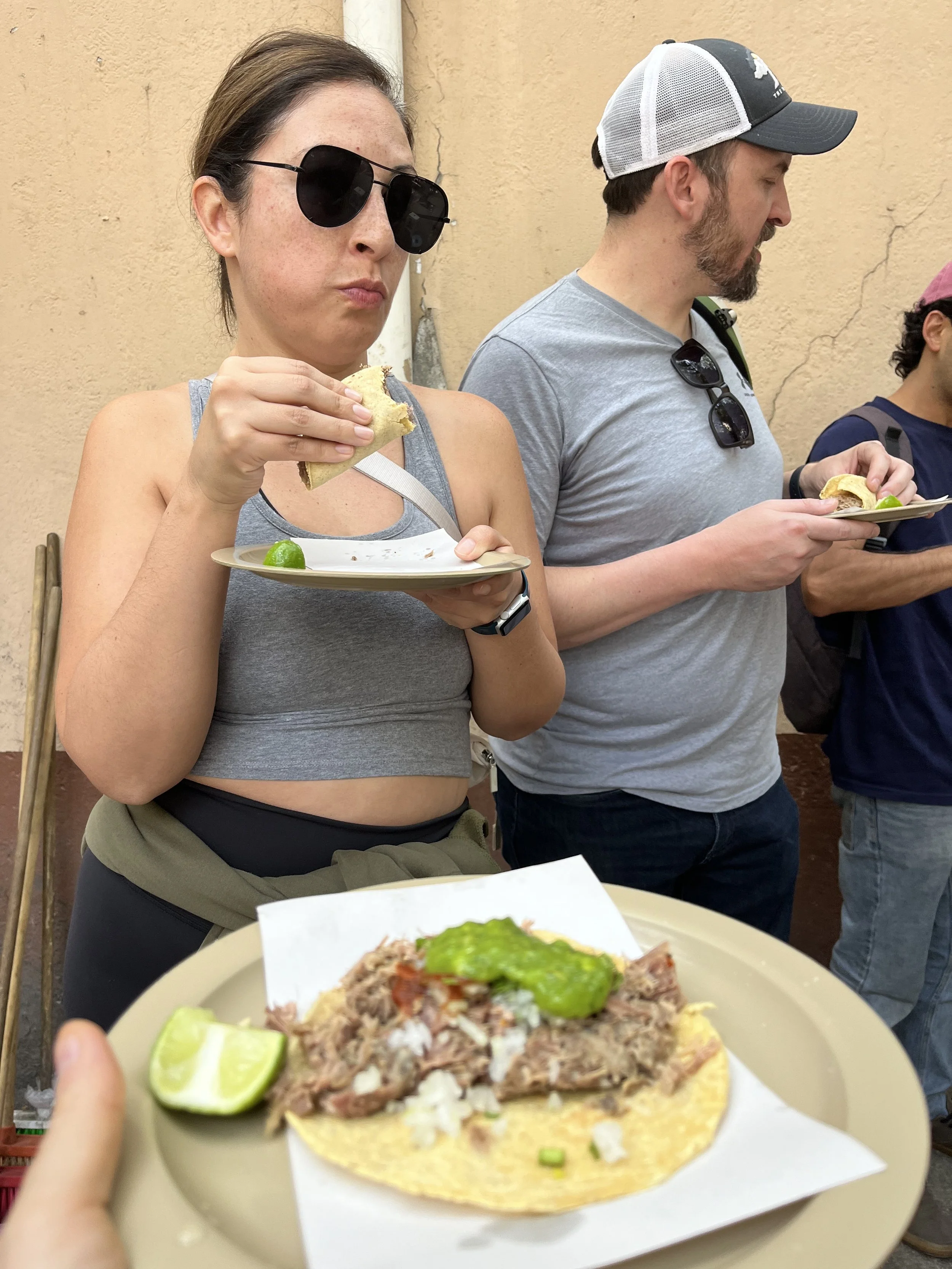 A therapist’s guide to eating your feelings (A series): The best taco I ever ate.