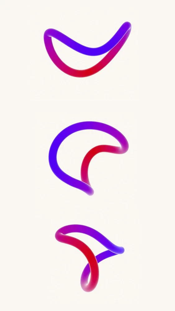 Logo motion tests created for GBT (now Pfizer's) 'Shape the change' campaign