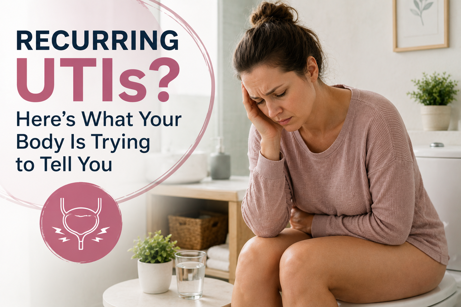 Recurring UTIs? Here's What Your Body Is Trying to Tell You