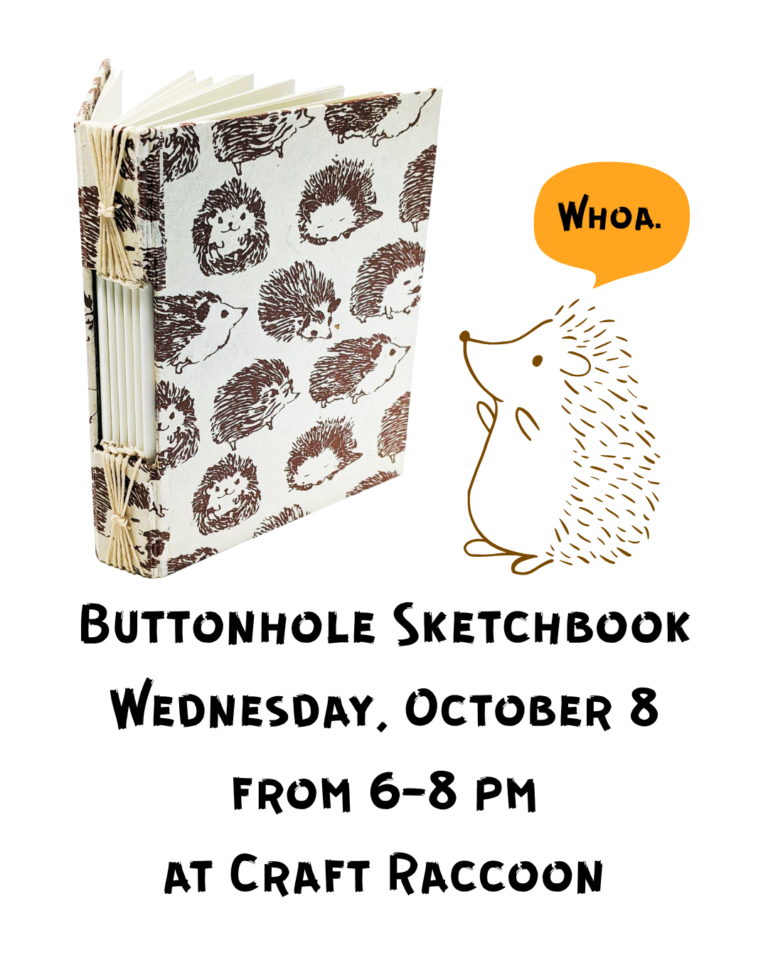 Buttonhole Sketchbook Workshop