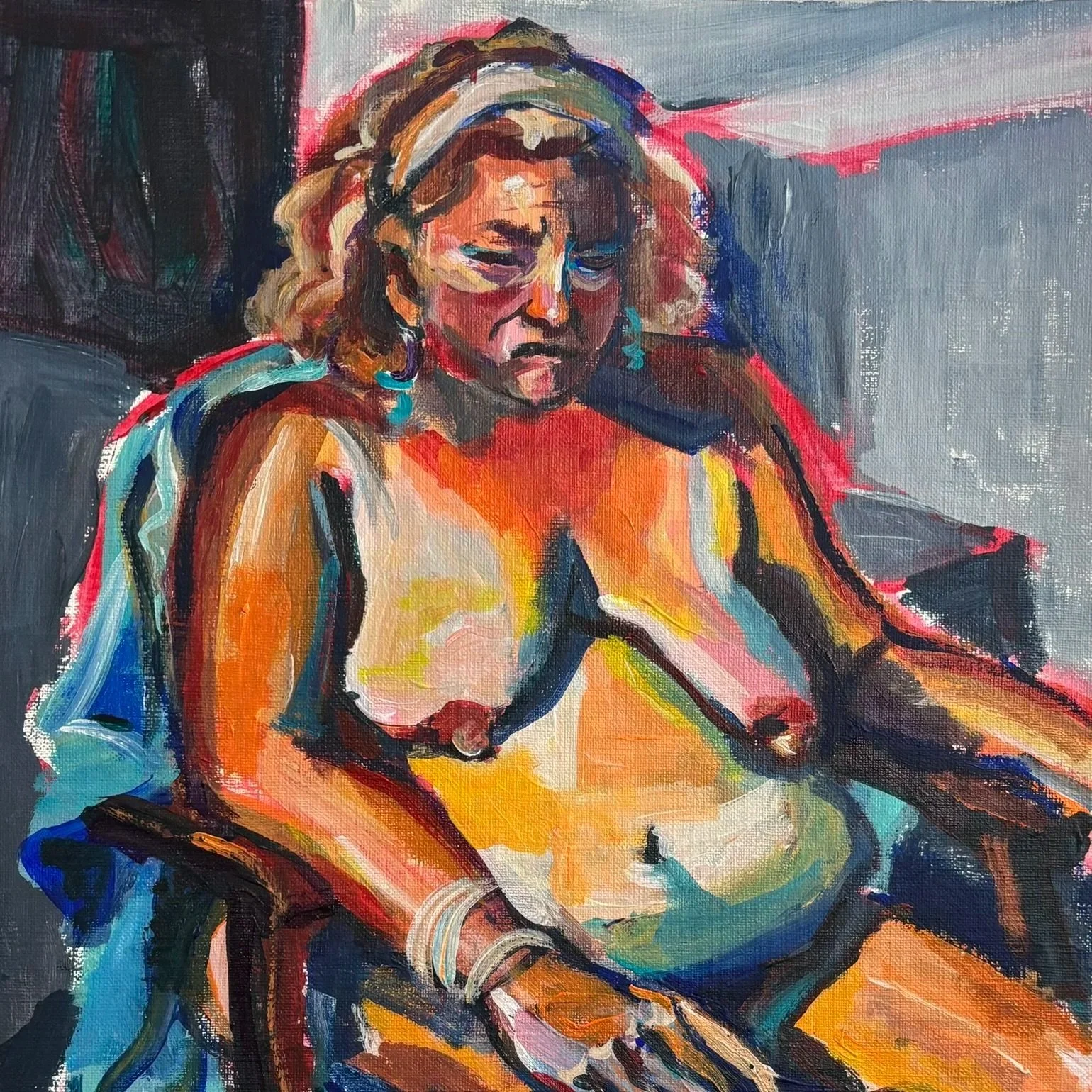 Live Figure Paintings (Series)
