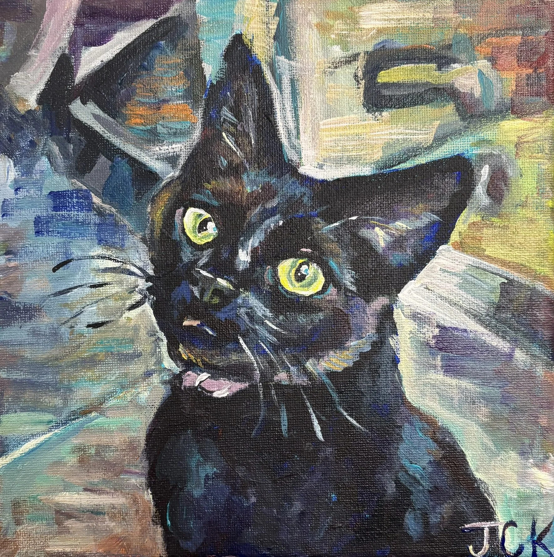 Desi, 2025, acrylic on canvas