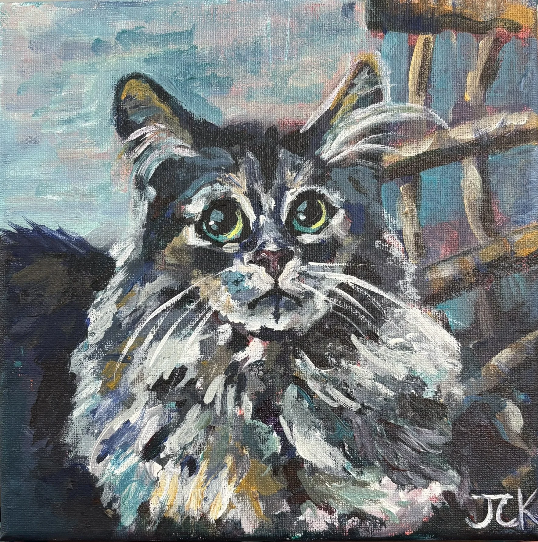 Benji, 2025, acrylic on canvas