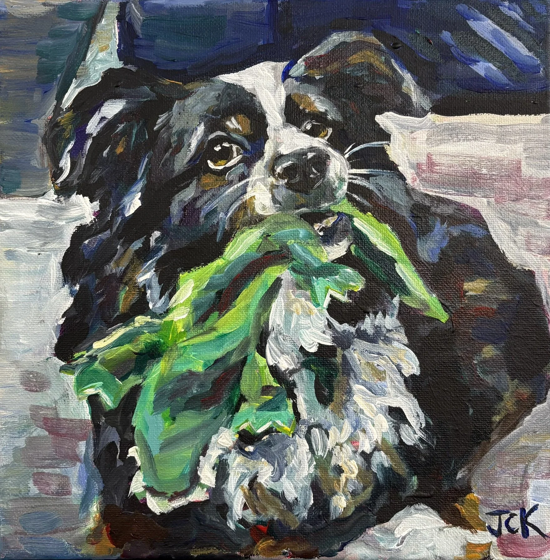 Bean, 2025, acrylic on canvas