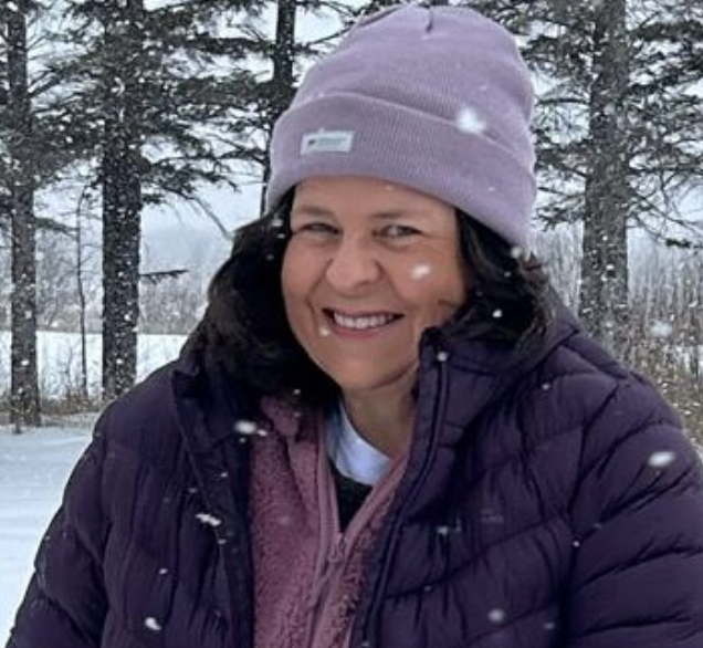 A snowy day in Canada