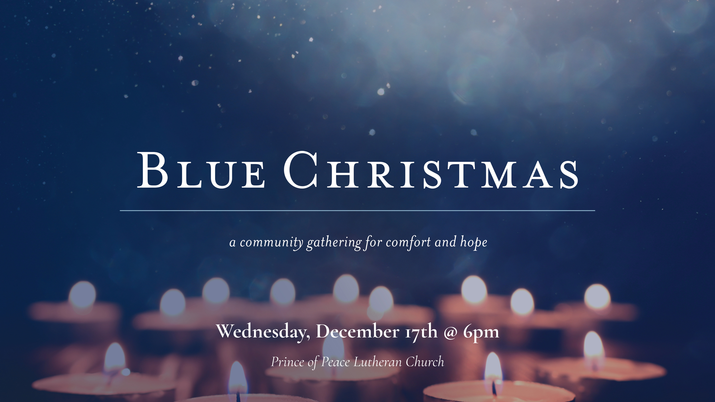 Blue Christmas Service