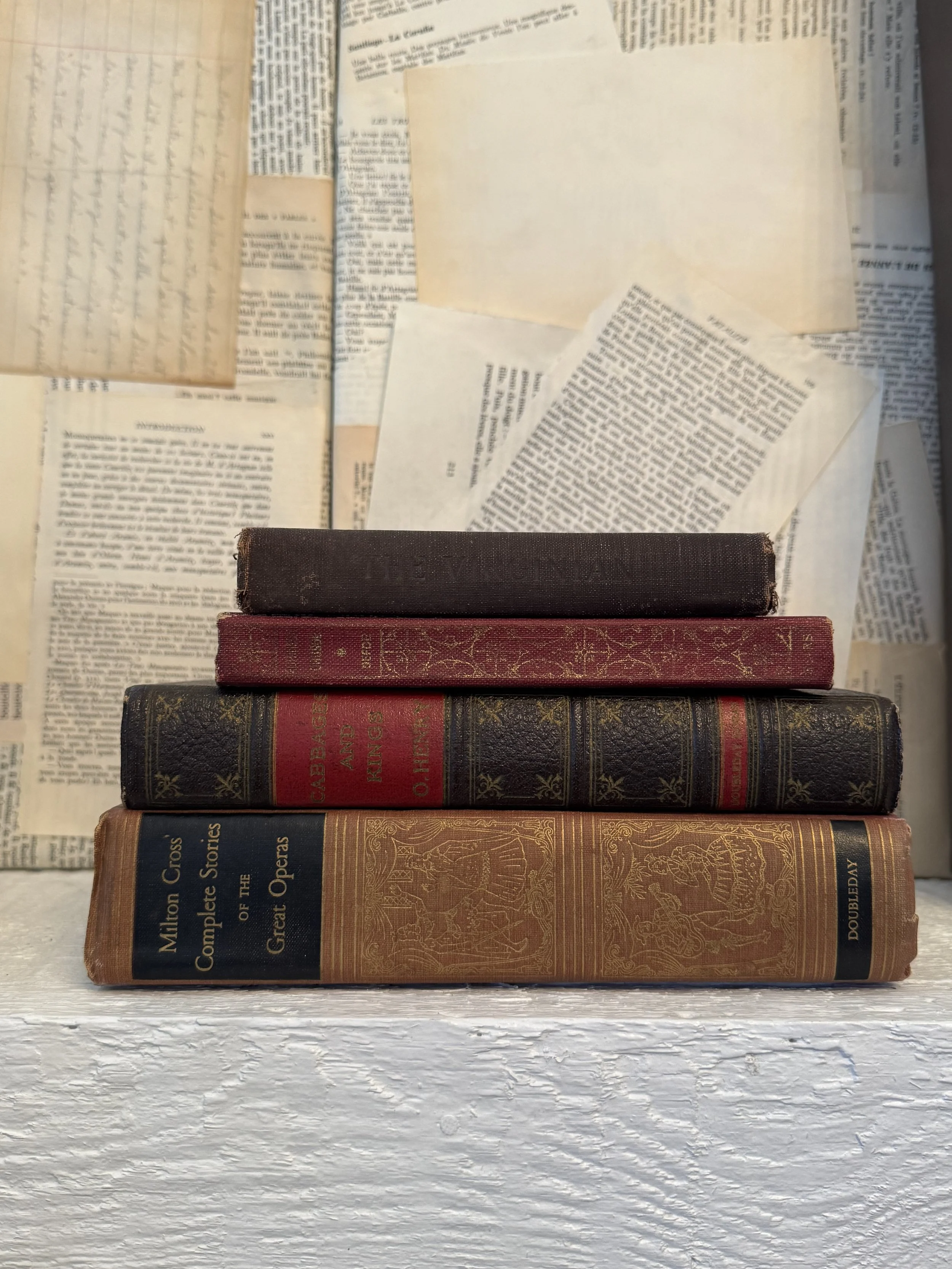 Gentleman's Study Red & Brown Bundle