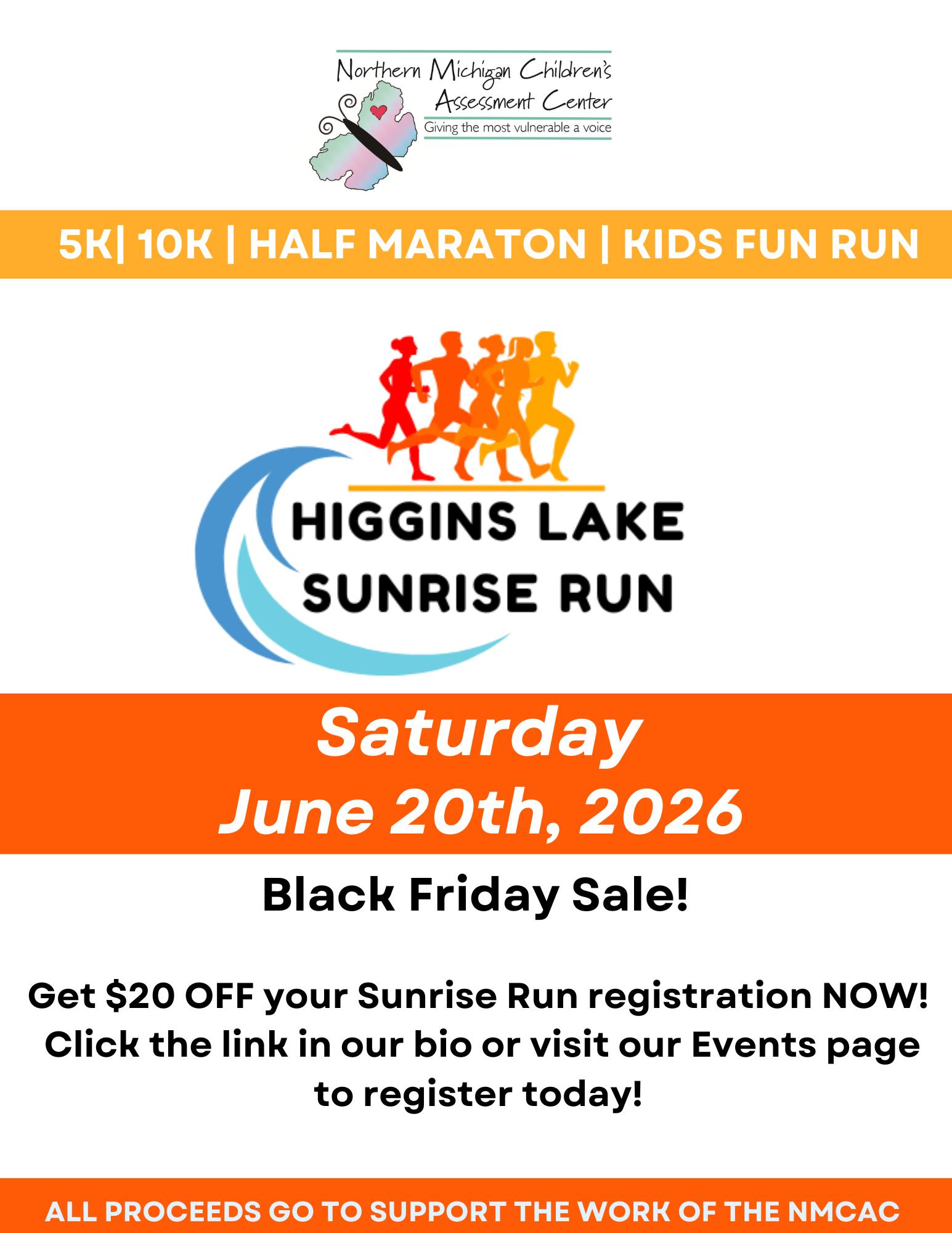 Black Friday Sunrise Run Sale!
