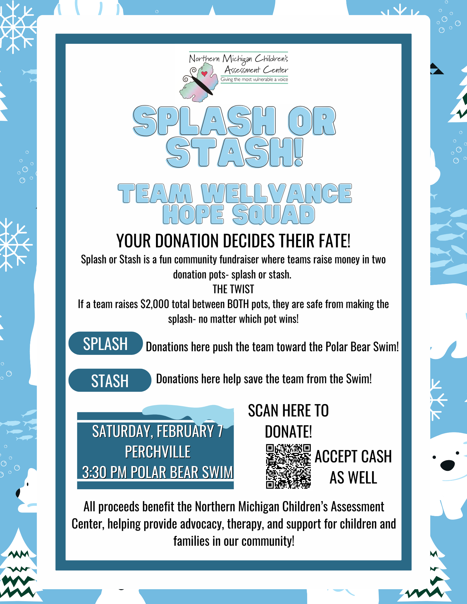 Splash or Stash: Wellvance Hope Squad