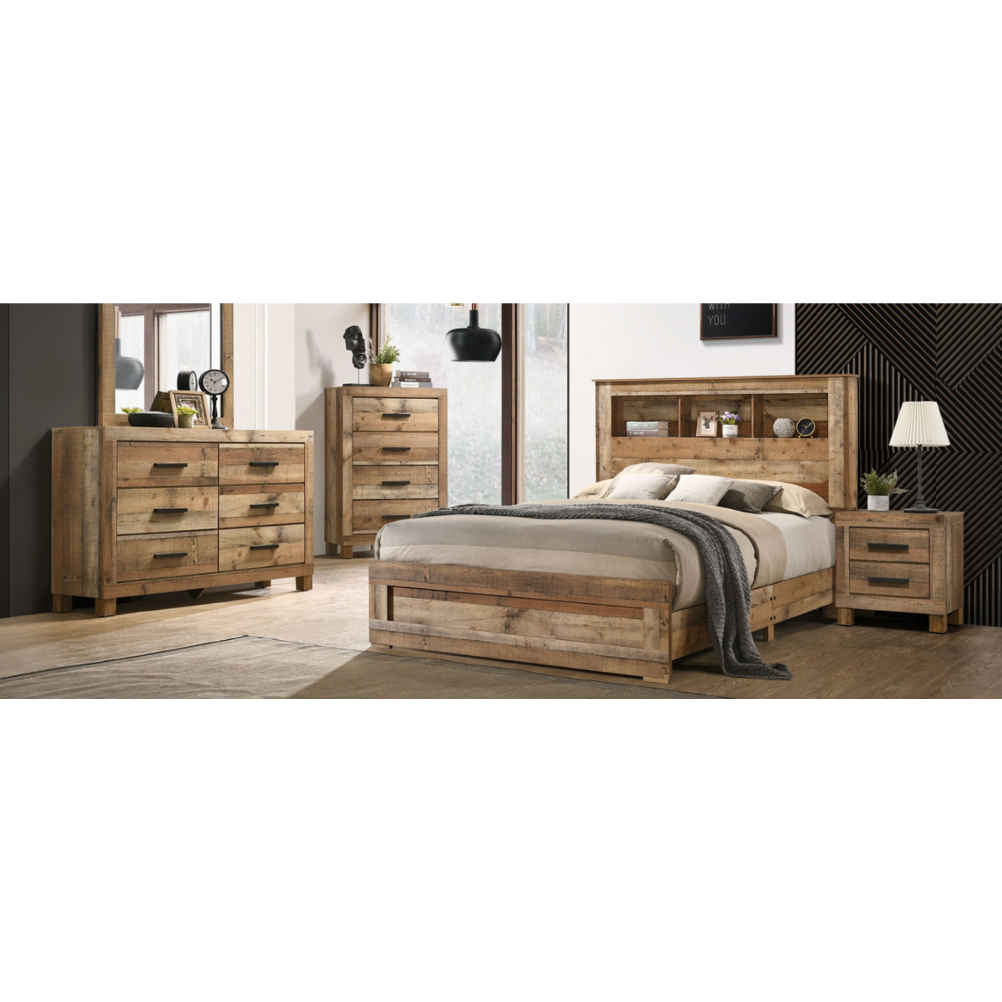 Salt Sand w/ Bookcase Bedroom