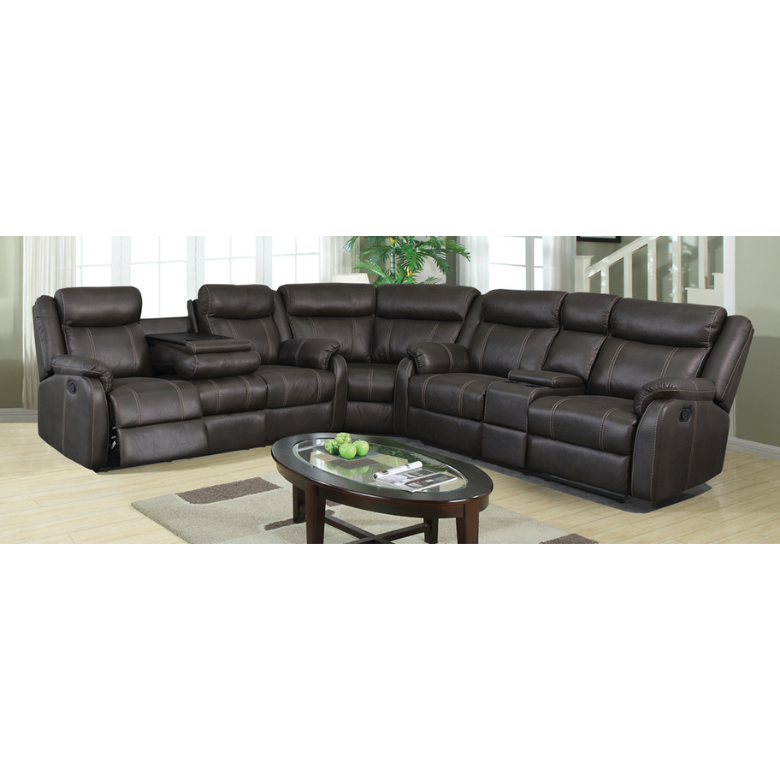 Gin Charcoal Reclining (Sectional, Sofa, Loveseat, Recliner)