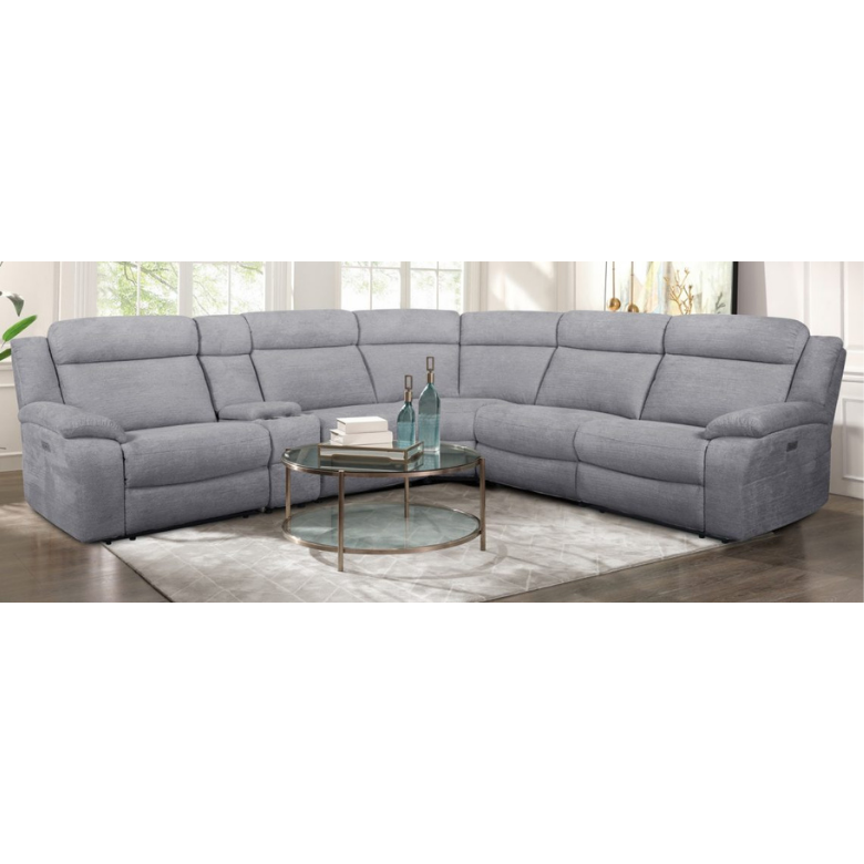 Lucy Dove Reclining Sectional