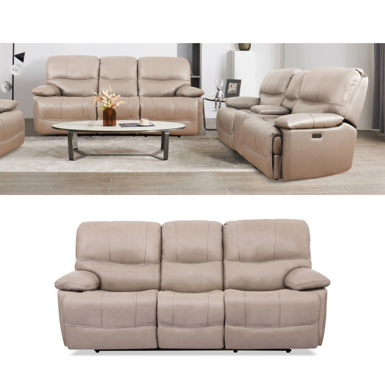 Colt Taupe Top Grain Leather Motion