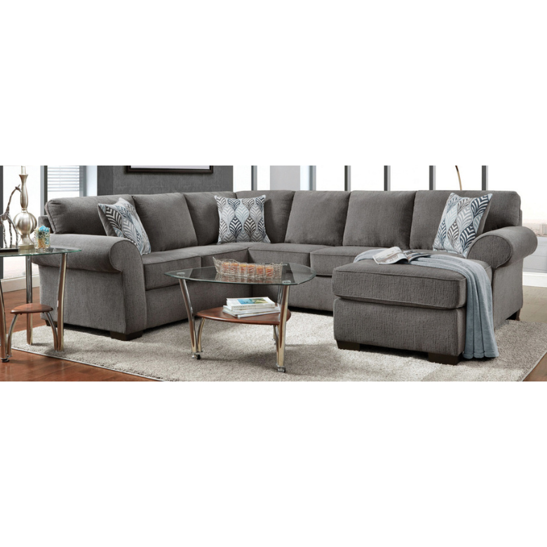 Charisma Smoke Sectional