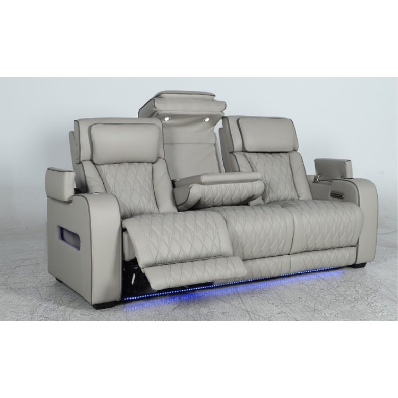 Opulence Taupe Top Grain Leather Motion