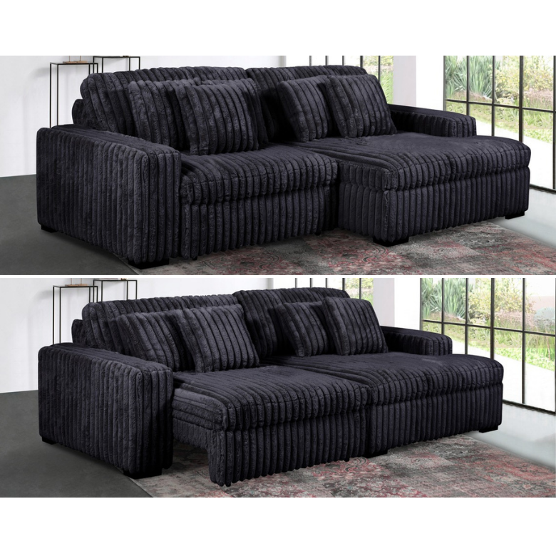 Presley Fog Reclining Sectional