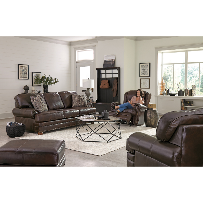 Jackson Furniture Roberto Top Grain Italian Leather Sectional