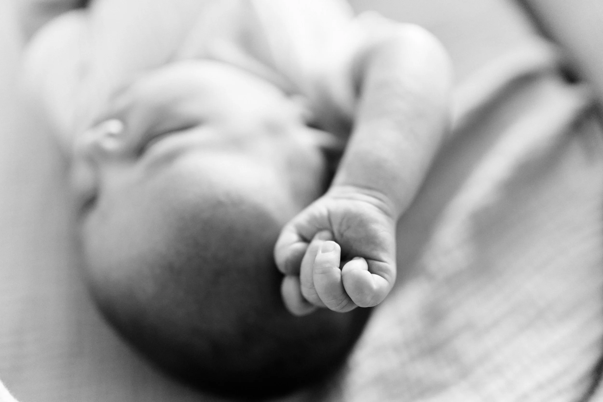 black and white newborn close up of fingers.jpg