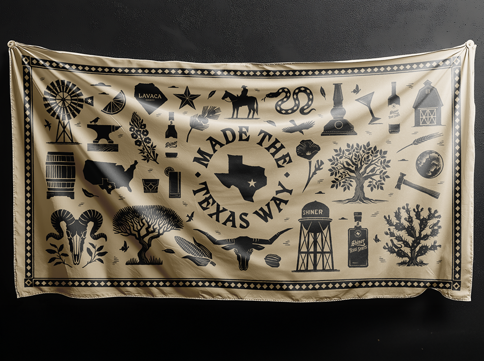 Shiner Texas Spirits / Brand World, Packaging, Comms
