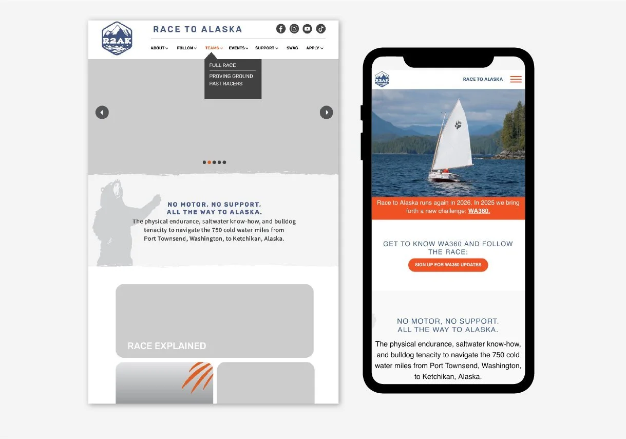 Race To Alaska Website