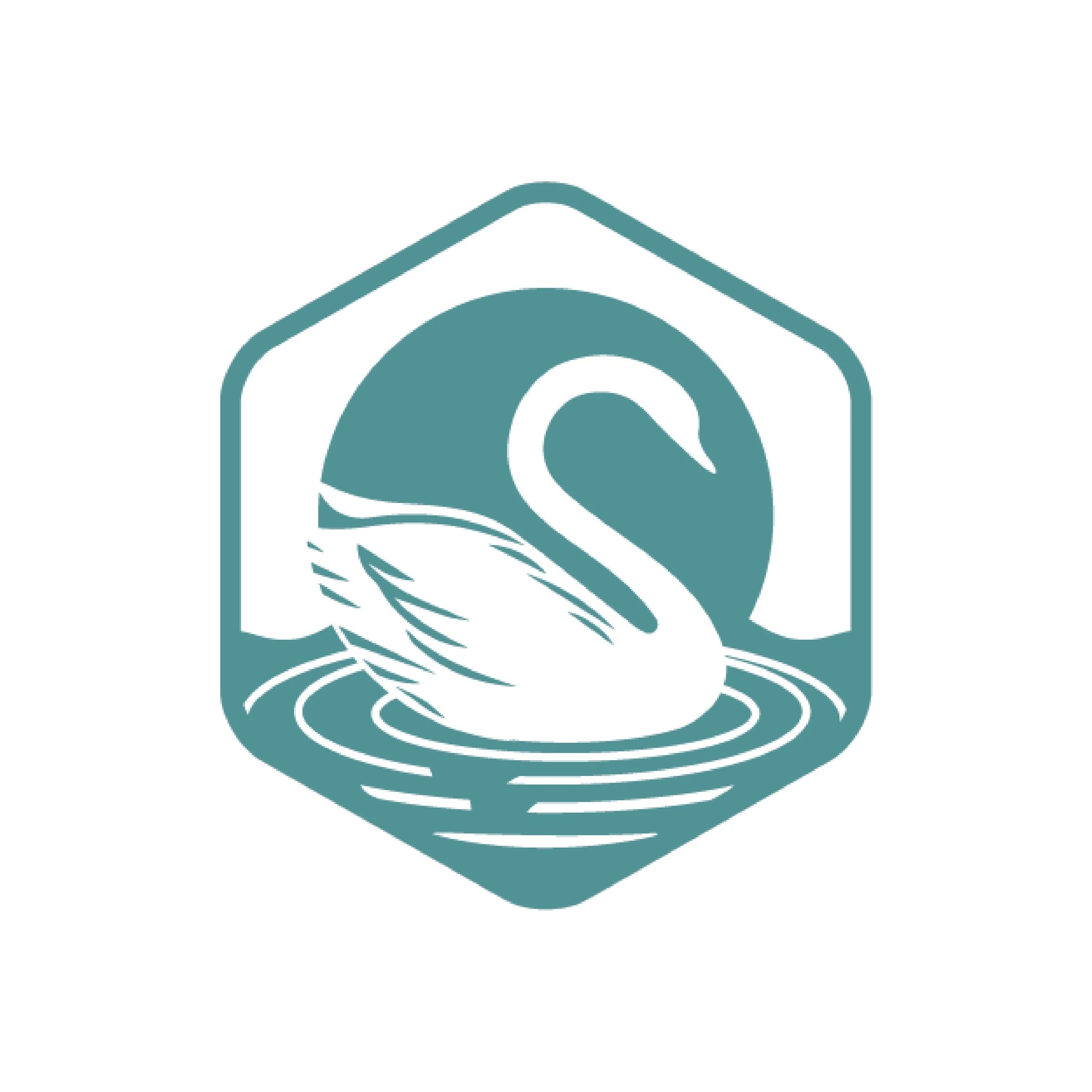 Stylized icon featuring a mountain with snow at the peak and an ocean wave at the base, enclosed in a rounded square outline.
