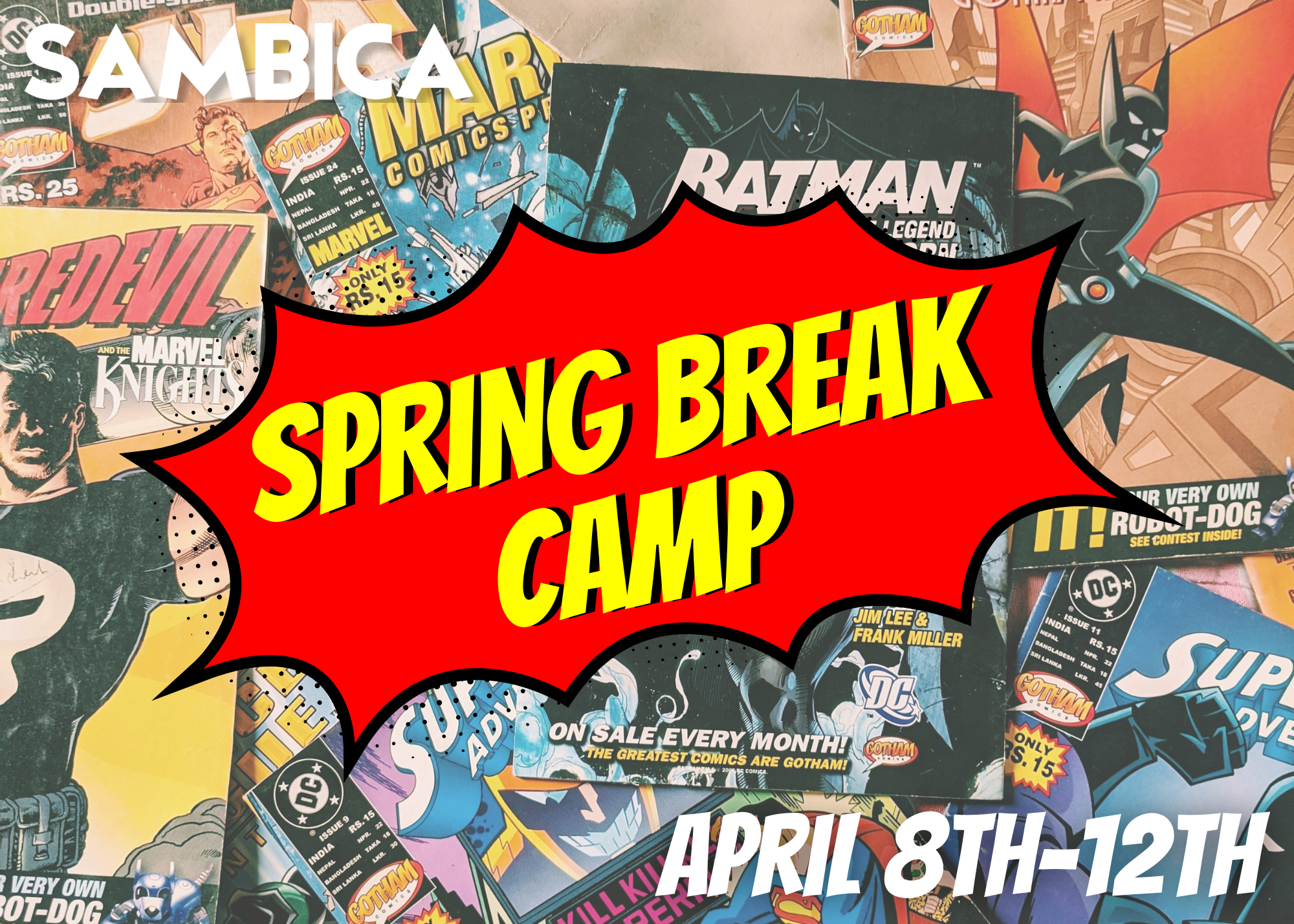 Spring Break Camp - Youth Programming Marketing
Used for: Email Marketing, Social Media Marketing (Instagram and Facebook), Website