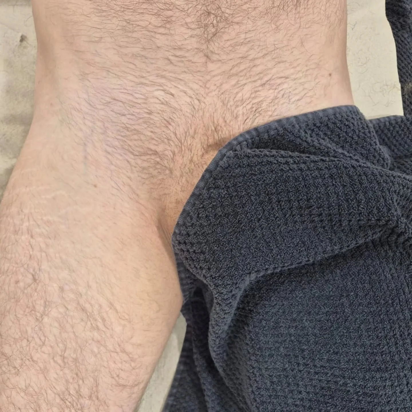 Zero wax! 
Its not always a wax job, sometimes a trim up and some shaping makes all the difference. 
Winter fuzz be gone 🪄

#malegrooming #intimatetrimming #manscaping