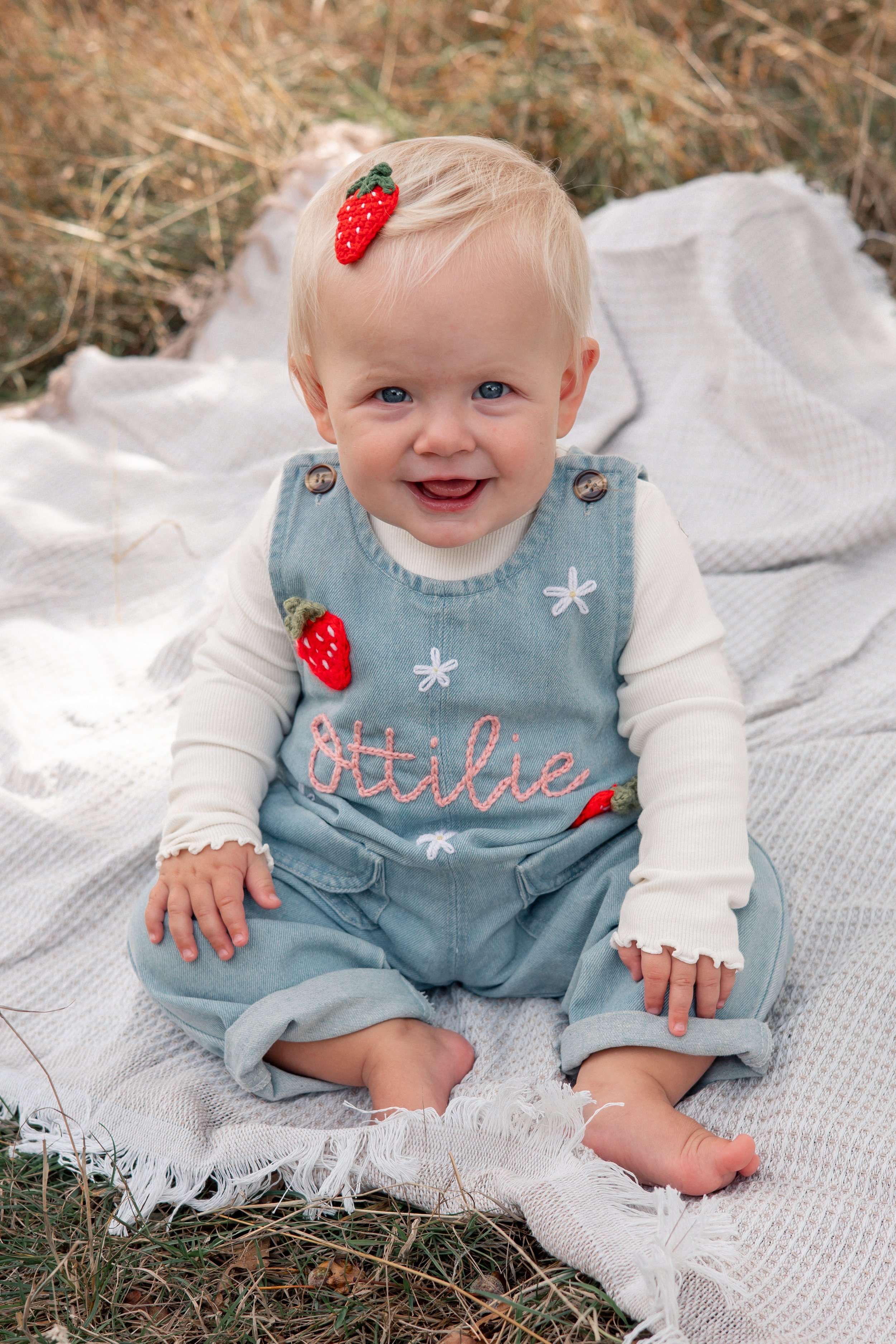 Milestone photoshoot for a babigirl turning one