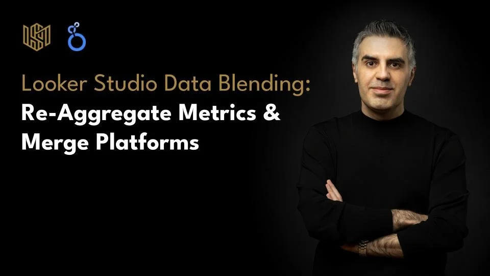 Looker Studio Data Blending: Re-Aggregate Metrics &amp; Merge Platforms