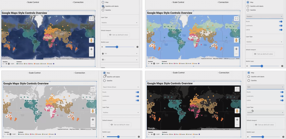 Map View Style Master Looker Studio Google Maps & Bubble Maps — Looker Studio Masterclass